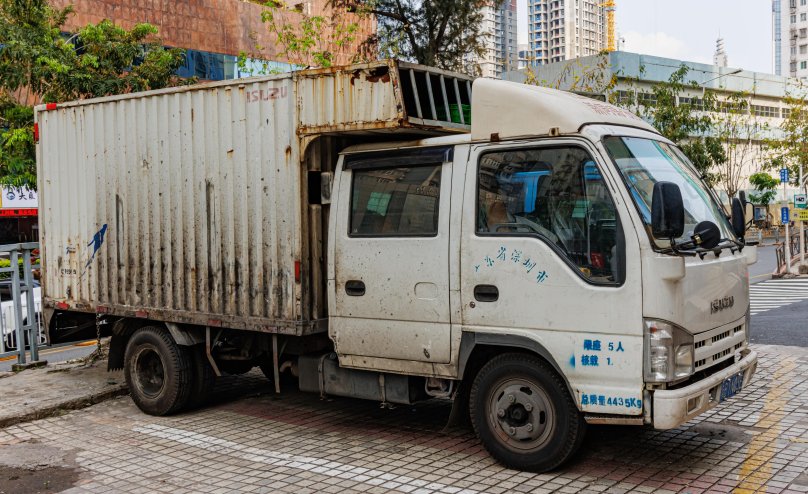 Isuzu Elf самосвал 4 Куба