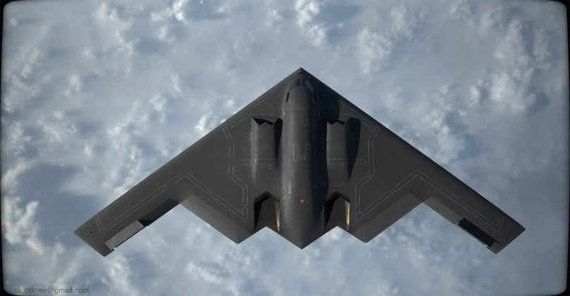 Стелс-бомбардировщик b-2