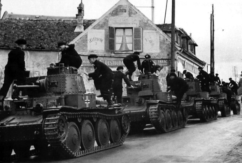 Немецкий танк PZ Kpfw 38 t