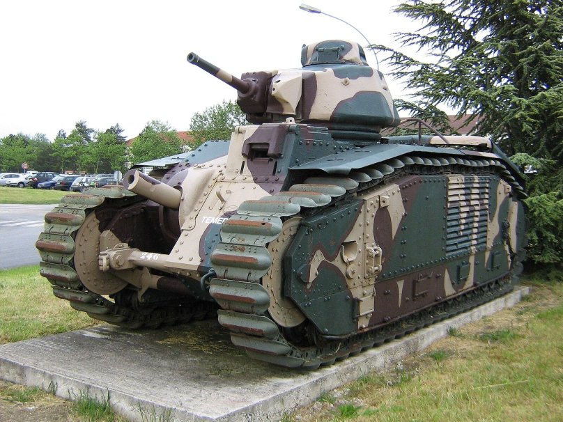 Танк б1 бис Франция