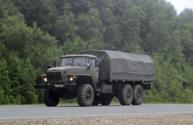 Урал 4320 бронекапсула