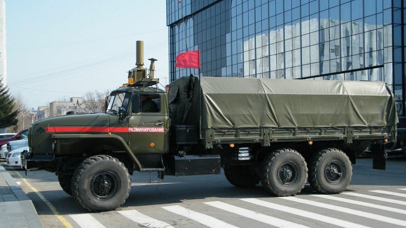 Урал 4320 бортовой военный