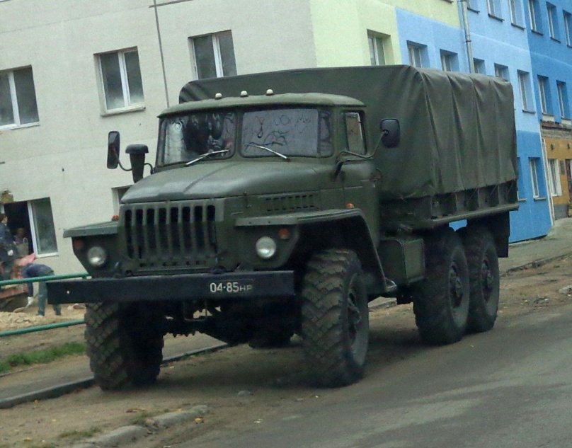 Урал 4320 бортовой военный