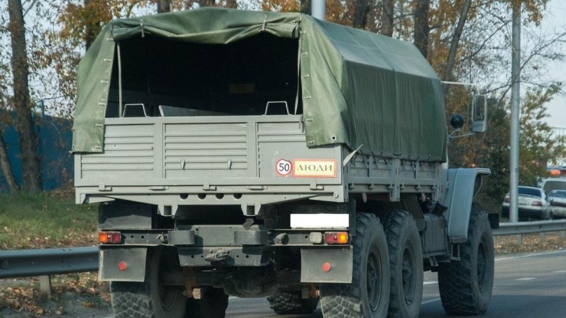 Урал 4320 армейский бортовой