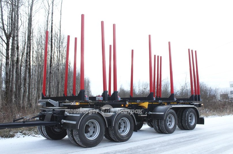 Прицеп 83360а сортиментовоз оси l1