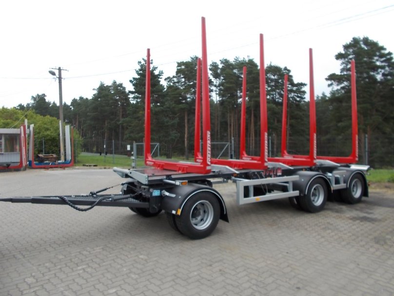 Прицеп Юкки сортиментовоз
