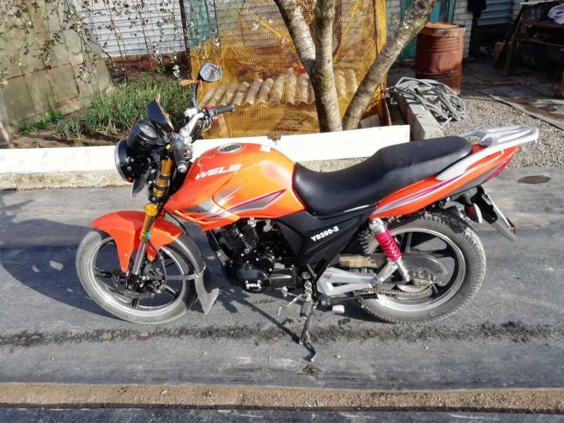 Мотоцикл wels 200