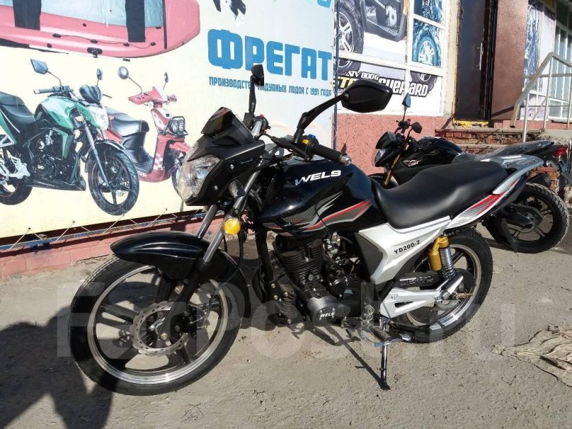Мотоцикл Велс Голд спорт 200
