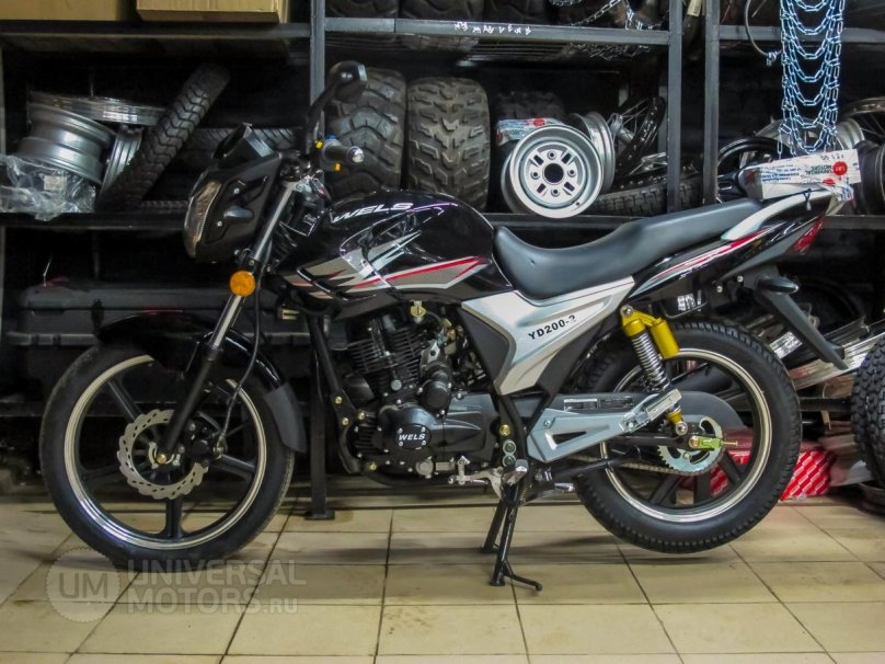 Мотоцикл Велс Голд спорт 200