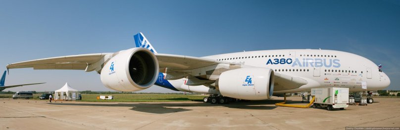 Пассажирский самолёт Аэробус а380