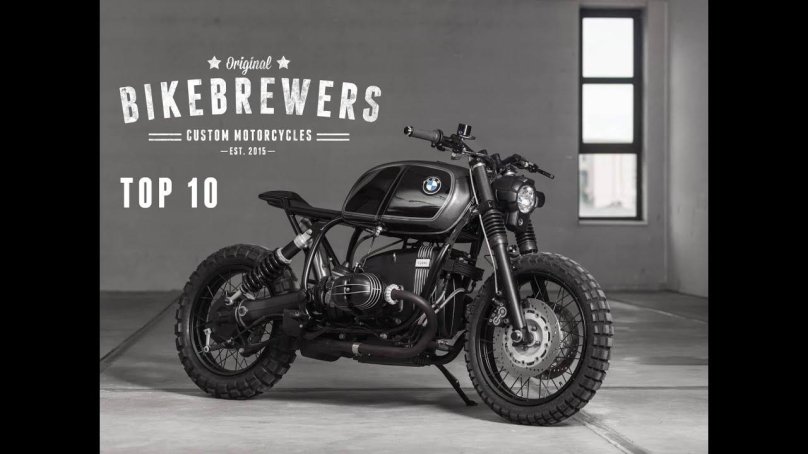 Мотоцикл BMW r100 Scrambler