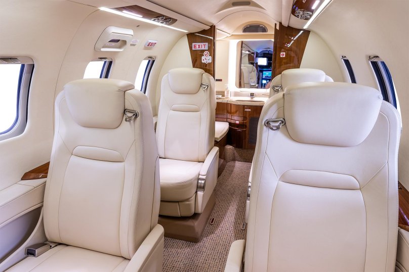 Bombardier Challenger 650 Interior