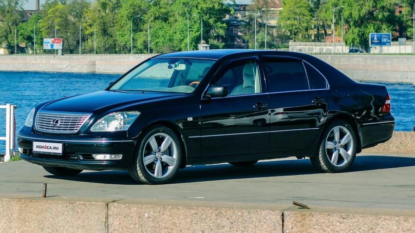 Лексус лс 430 черный