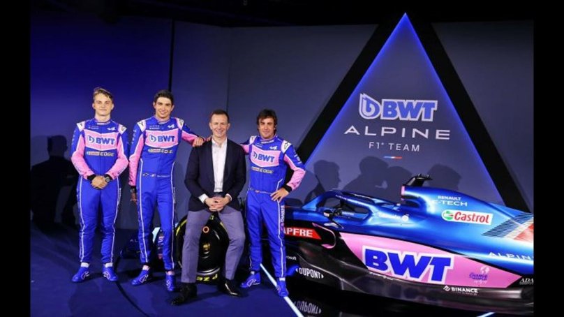 Фернандо Алонсо альпин 2022