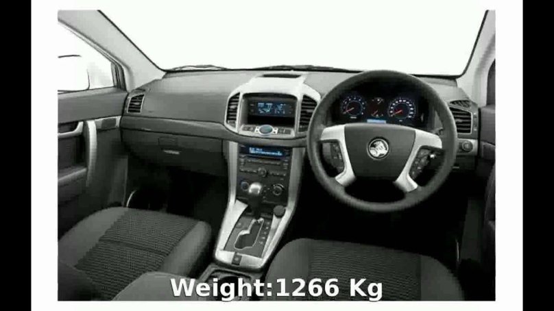 Chevrolet Captiva 2010 салон