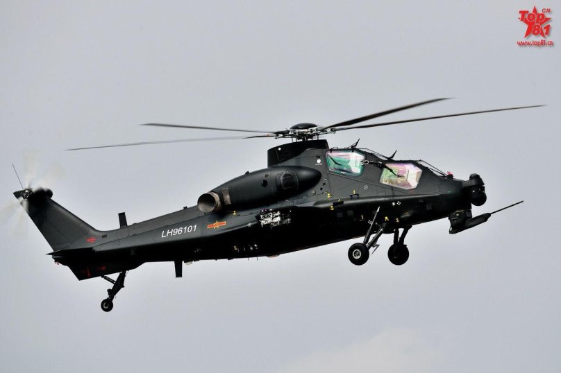 Китайский ударный вертолет WZ-10