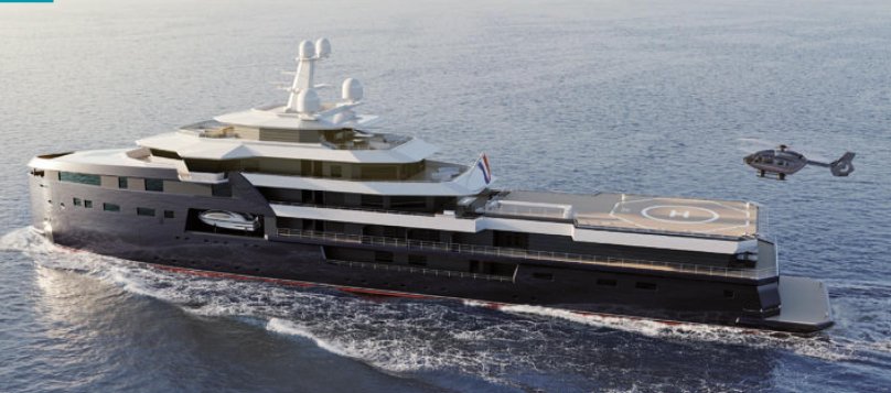 Суперяхта Damen SEAXPLORER