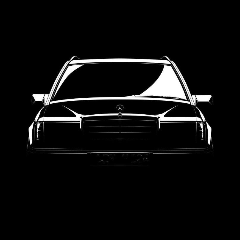 Мерседес w124 вектор