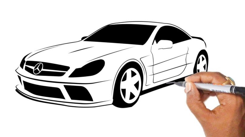 Мерседес Бенц автомобиль вектор