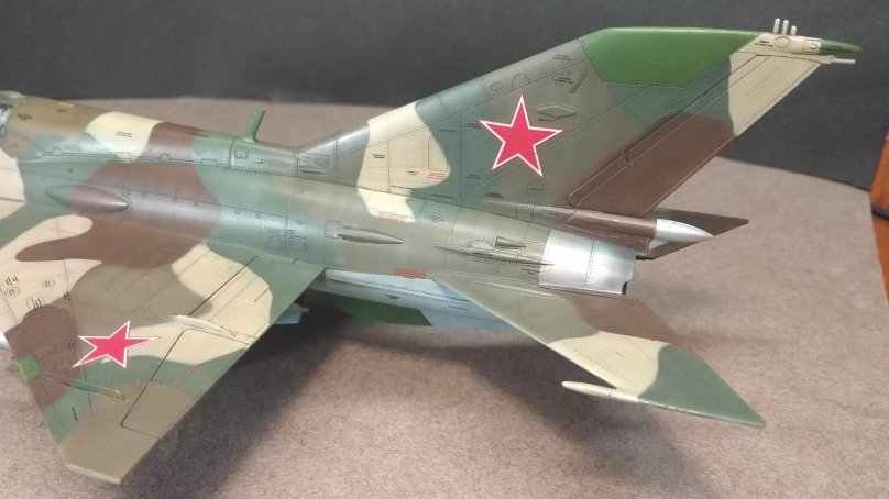 Миг-21 бис звезда 1/72