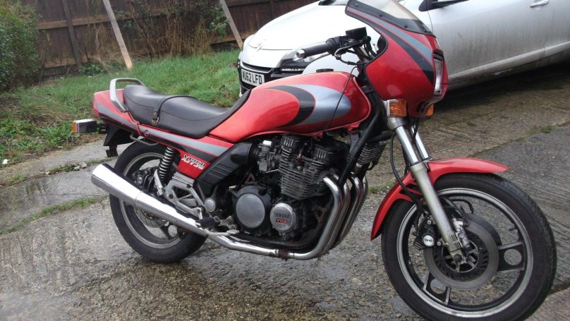 Yamaha xj750 f на кардане