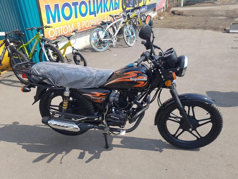 Мотоцикл регулмото sk150 20 черный