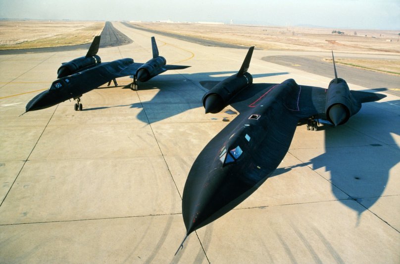 Самолет SR-71 Blackbird