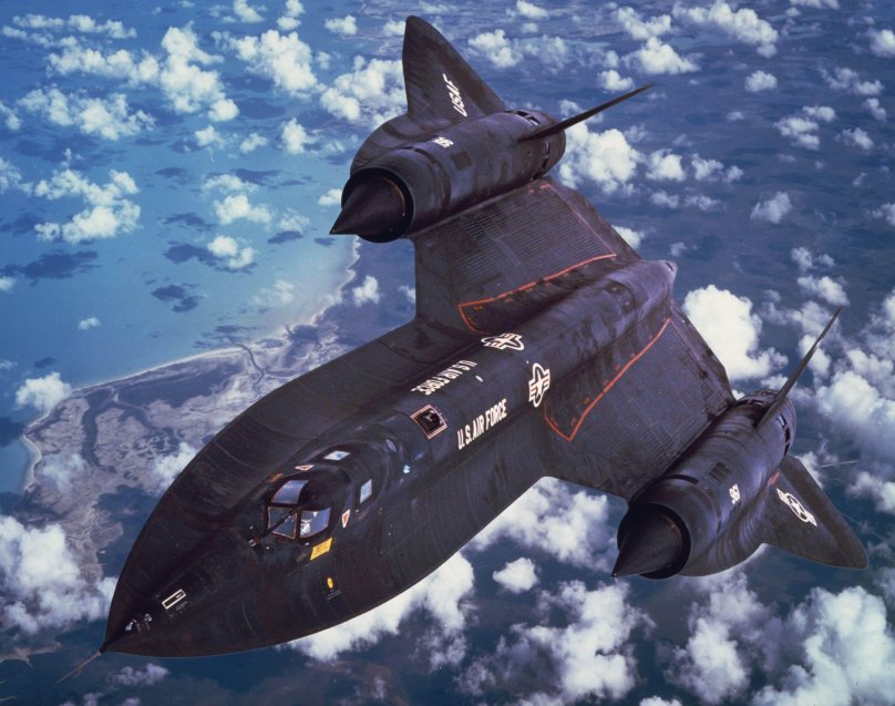 Самолет SR-71 Blackbird