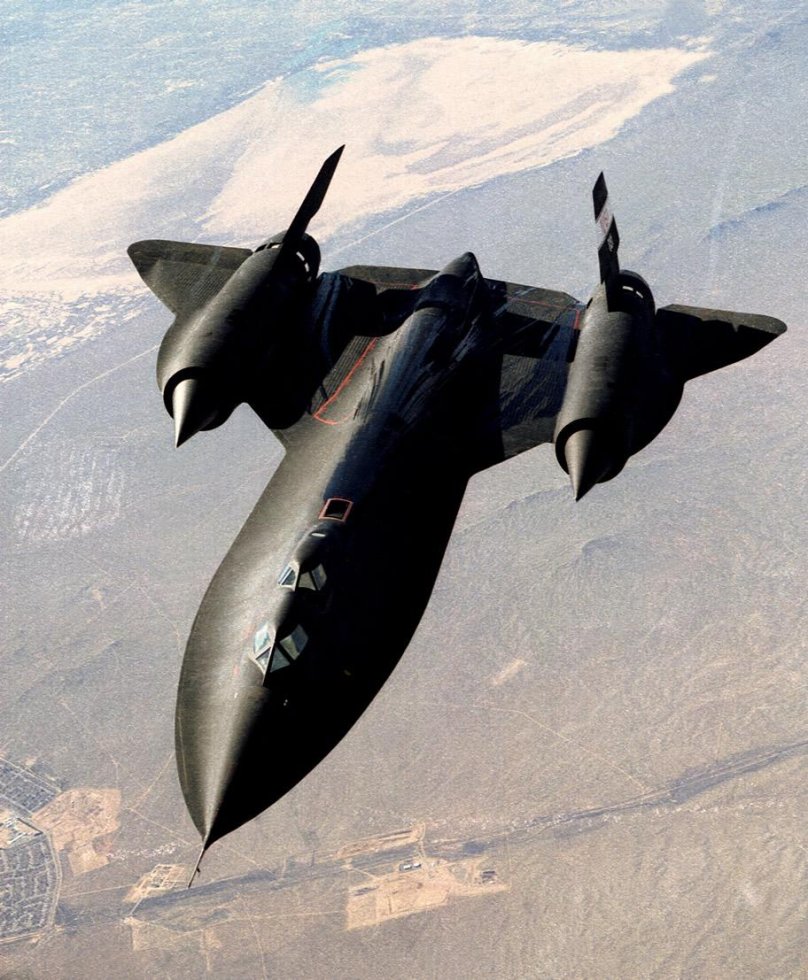 Lockheed SR-71 Blackbird самолёты-разведчики