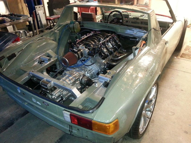 Porsche 914 engine
