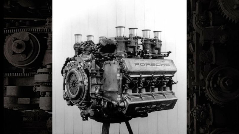 Двигатель Порше старый