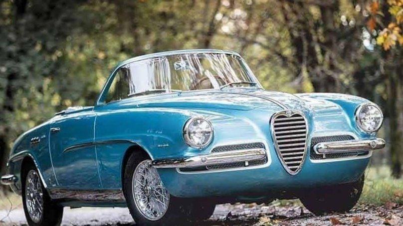 Альфа Ромео кабриолет ретро