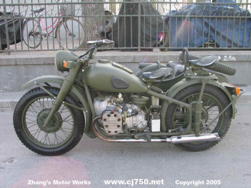 Мотоцикл Chang Jiang CJ 650