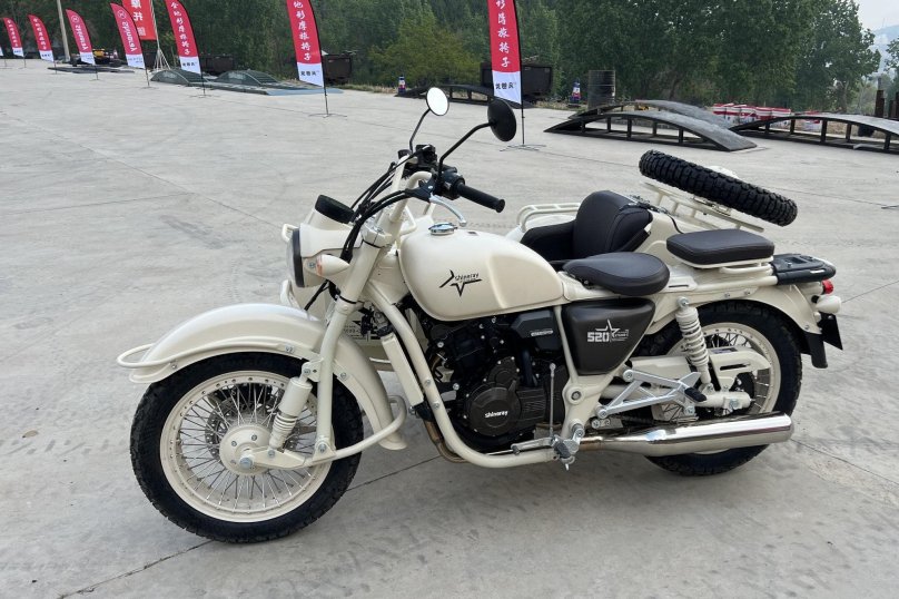 Китайский Урал мотоцикл