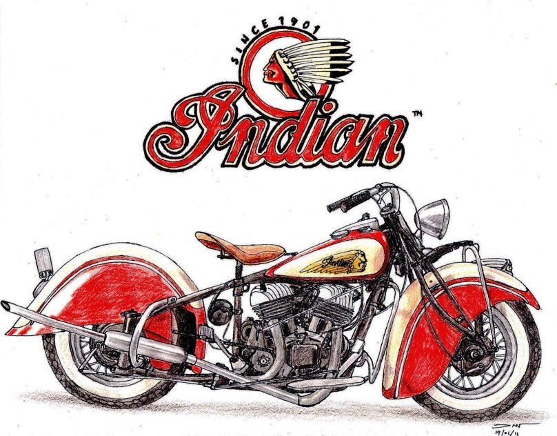 Харлей Дэвидсон indian Chief