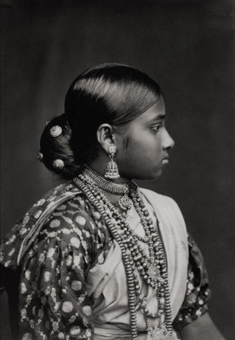 Традиционные индийские прически