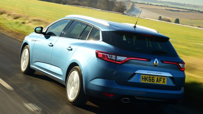 Renault Megane Sport Tourer багажник