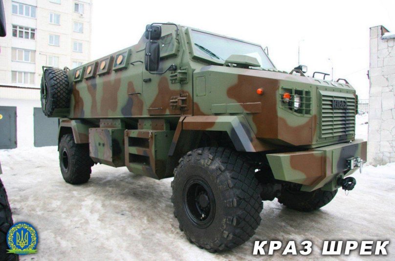 Бронированный КРАЗ 5233