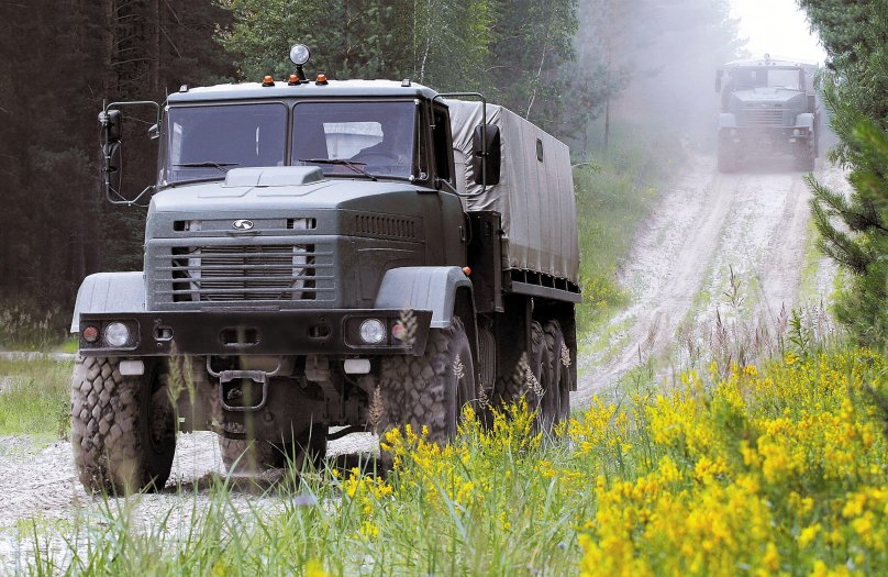 Военный КРАЗ 6322