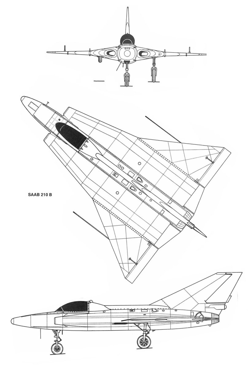 Сааб Дракен модель Пеленг