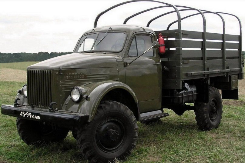 ГАЗ 63 полный привод