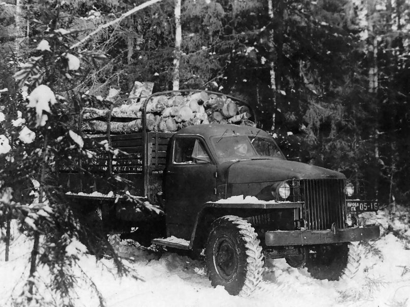ГАЗ 63 лесовоз