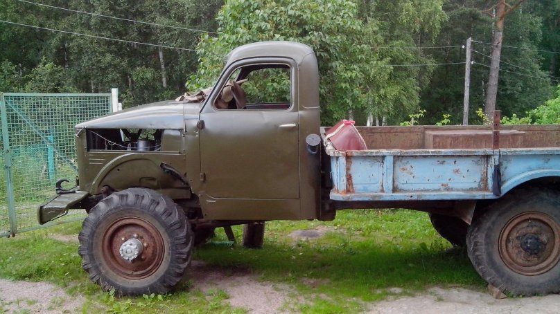 ГАЗ 63 С кабиной ГАЗ 52