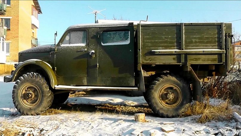 ГАЗ 63 со сдвоенной кабиной