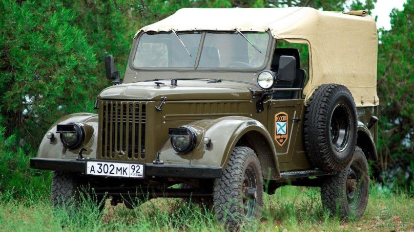 Военный джип ГАЗ 69