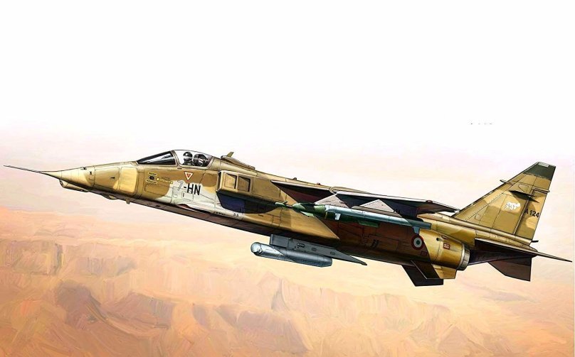 Истребитель бомбардировщик Ягуар