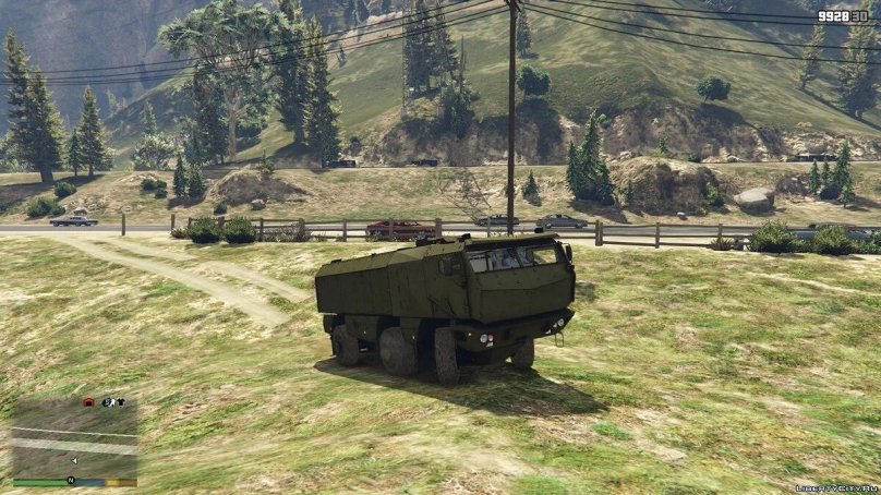 Военный транспорт ГТА 5