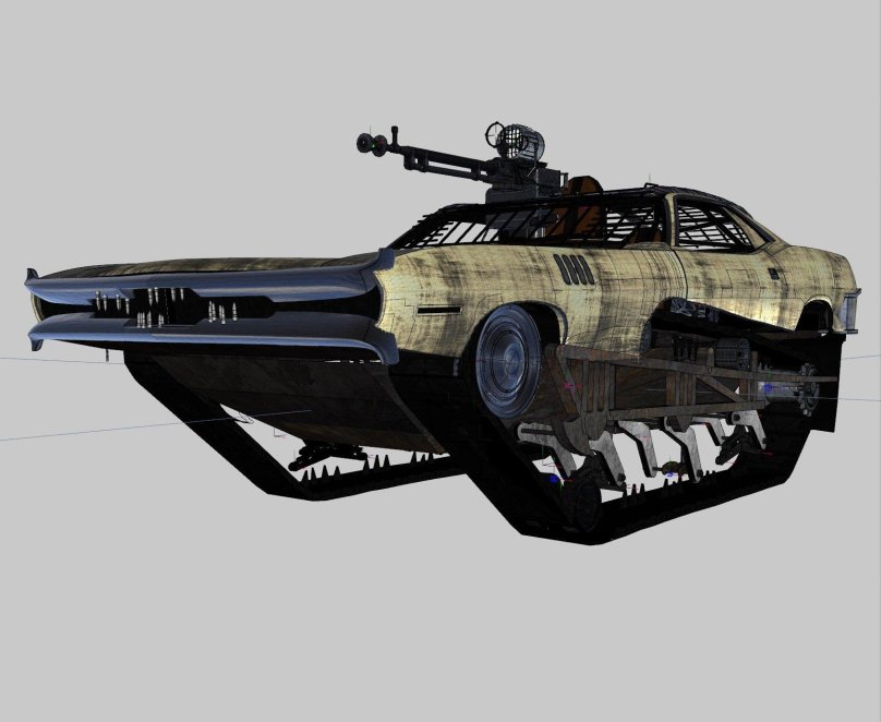 Танк Scarab ГТА 5