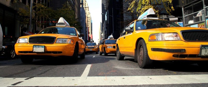 Такси в городе