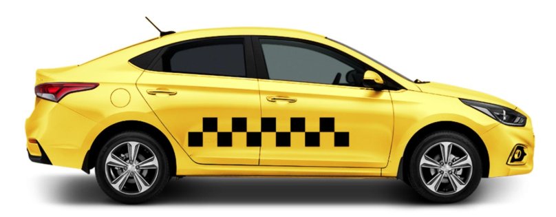 Hyundai Solaris желтый